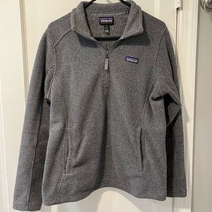 Patagonia fleece quarter zip pullover